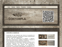 Tablet Screenshot of contempla.cl